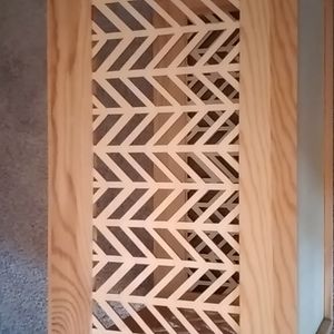 Like new beautiful wood basket